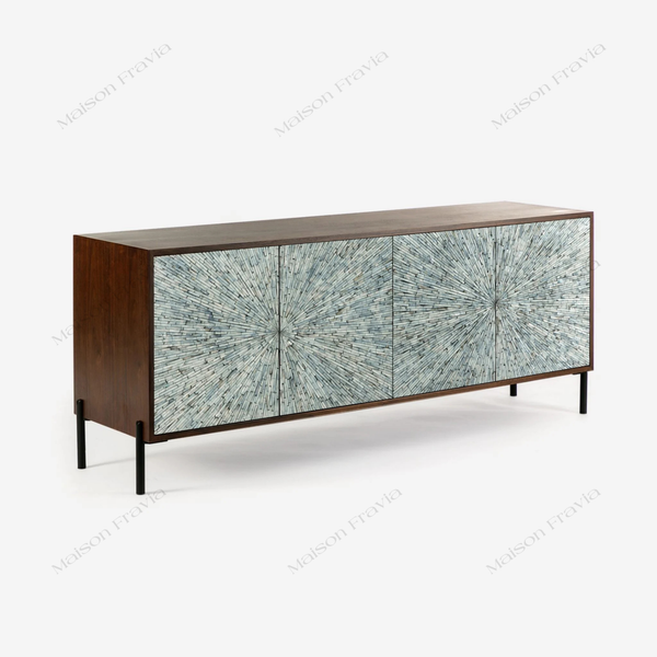  Kệ Tủ Khảm Trai Le Soleil Phủ Laminate - K02 