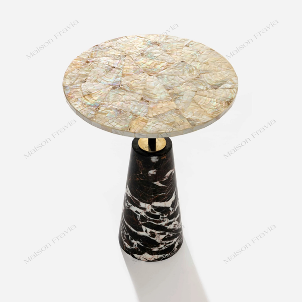  Đôn Khảm Trai Prisma - Trụ Đá Tự Nhiên BTK-03 