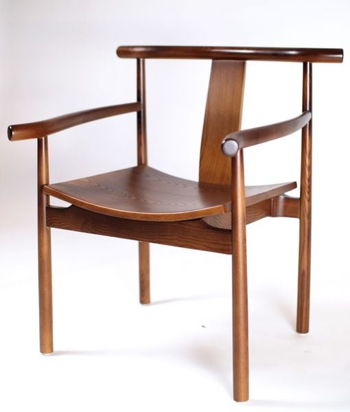  ASH WOODEN DINING CHAIR 