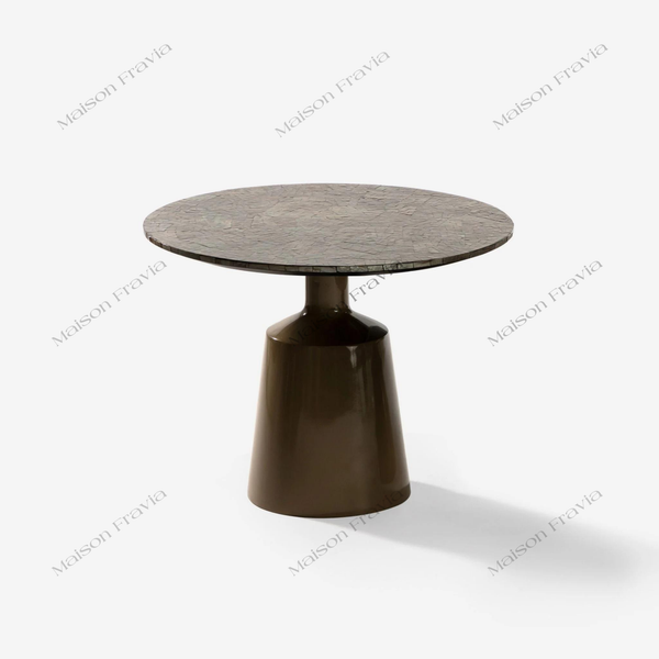  Bàn Trà Khảm Trai Kaleidoscope - Chân Trụ Composite 