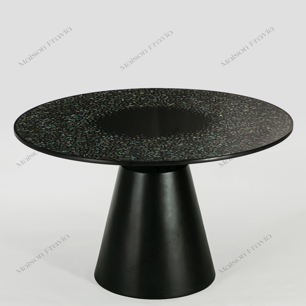  BÀN ĂN SƠN MÀI KHẢM TRAI ASIA EYES 