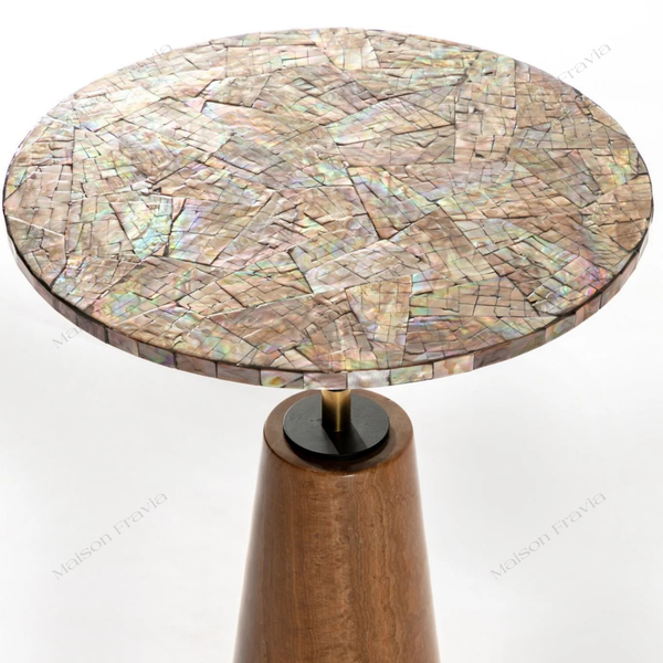  Đôn Khảm Trai Kaleidoscope - Trụ Đá Tự Nhiên BTK-03 