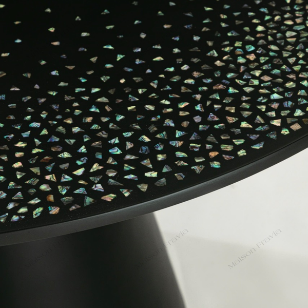  BÀN ĂN SƠN MÀI KHẢM TRAI UNIVERSE 