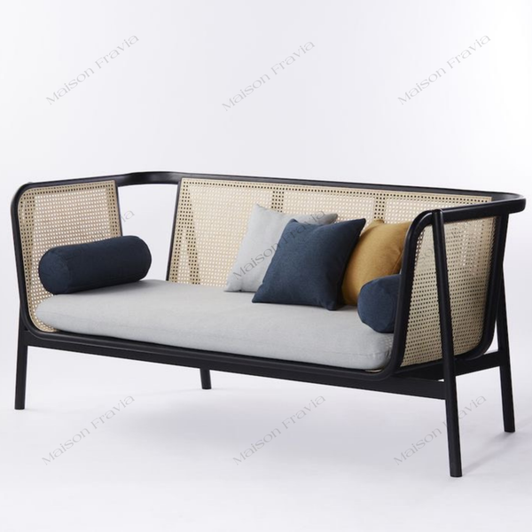  Ghế Mây Rattan Sofa 2 