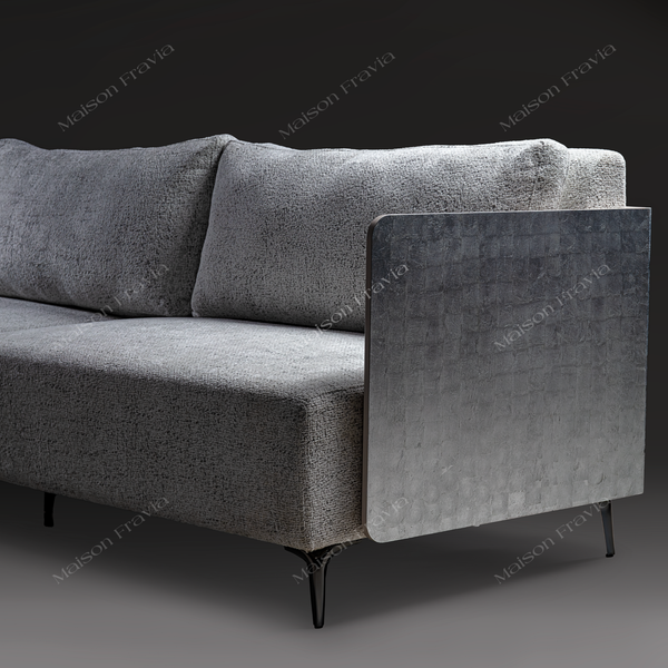  Sofa Sparkling Sliver 