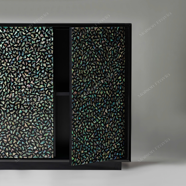  Kệ Tủ Sơn mài khảm Bào ngư Mosaic Lacquer 