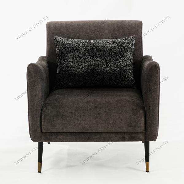  Ghế Amchair Ghi Sẫm 