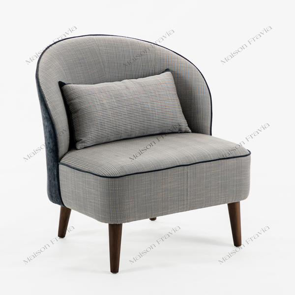  Ghế Amchair Kẻ Xanh 