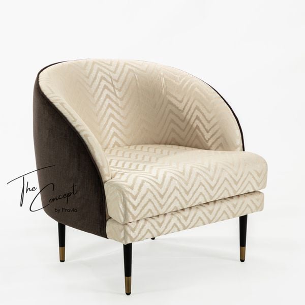  YELLOW TEXTURED ARMCHAIR 