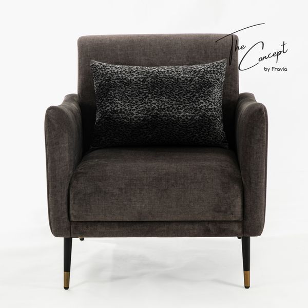  DARK GREY ARMCHAIR 