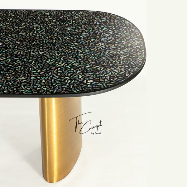  MOSAIC LACQUER DINING TABLE - MOSAIC 
