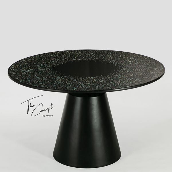  MOSAIC LACQUER DINING TABLE - ASIAN EYES 