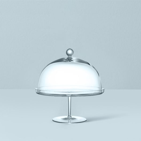  Đĩa Pha Lê Chân Bồng Có Nắp Fancy 