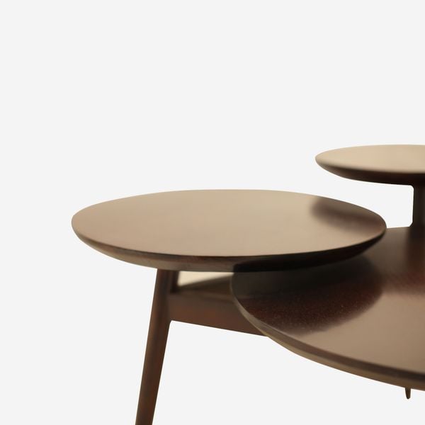 Bộ ba bàn trà gỗ cao cấp