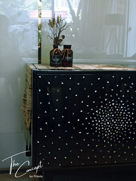  Kệ Tủ Sơn mài khảm Bào ngư Starry | STARRY Abalone Lacquer CABINET 