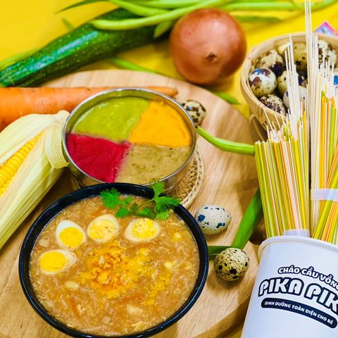 Soup mì somen bào ngư sốt phô mai pika