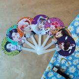  Quạt BTS 11.5cm Xinh xắn cute hột me hột vịt lộn- Data và thiết kế bởi KPOP ALL STARS 