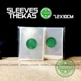  Xấp 110c Bọc bài Sleeves đựng thẻ bài, postcard, photocard idol, anime, yugioh nhiều size giá rẻ - Loại dày 