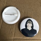  Huy hiệu BTS Line Art lmt 