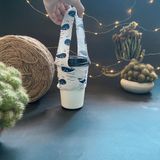  Quai Vải Đựng Ly SIZE TRUNG, may 1 lớp, Đựng Bình giữ nhiệt 500-600ml hoặc Ly từ 500-700ml 