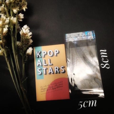  220 TÚI DÁN MIỆNG NHIỀU KÍCH THƯỚC, ĐỰNG CARD, POSTCARD, POSTER, DÂY STRAP, MÓC KHOÁ, HUY HIỆU- Size nhỏ ship rẻ 