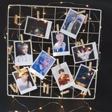  45-90 ảnh Polaroid in theo yêu cầu, ảnh gia đình bạn bè trang trí nhà cửa (CẮT SẴN) 