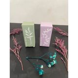  1 cái mộc hoa lá 68x28x23mm dùng đóng mộc trang trí hình hoa 