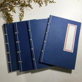  Sổ tay Tập viết chữ hán phong cách cổ trang, sổ tay kẻ dọc Khổ a5 120 trang 