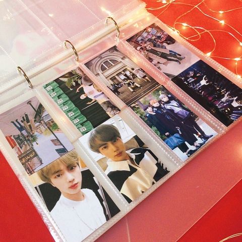  [CÓ SẴN- RẺ NHẤT VN] Trang SHEET LẺ CHO BINDER HÀN- 7 loại sheet 7 loại size- thích hợp đựng card KPOP, thẻ bài, Album 