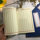  Sổ tay Tập viết chữ hán phong cách cổ trang, sổ tay kẻ dọc Khổ a5 120 trang 