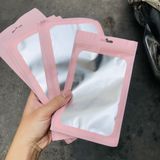  500 Túi zip hologram đựng goods, nail box, mỹ phẩm xinh xắn cute hột me kpop all stars (giá sỉ) 