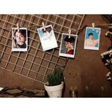  Bịch 100 kẹp gỗ tự nhiên size 3.5x0.7cm, kẹp ảnh, trang trí kèm dây thừng 