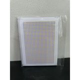  1 nhãn dán sticker pola trái tim/caro/tròn/tím để dán lên sách vở tài liệu 