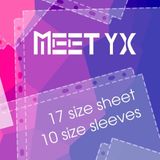  Trang Sheet rời Meet/ Meet YX size A4 chính hãng chất lượng tốt dùng để làm sheet đựng card, postcard, thẻ bài, vé.., 