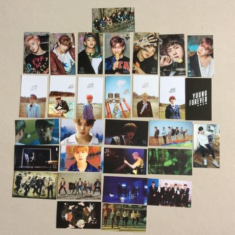  10 card hình cá nhân, idol- in theo yêu cầu tự cắt (1 mặt) 