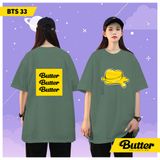  [Tặng 7card butter] Áo form rộng BTS BUTTER KAS KPOP ALL STARS mặc đi chơi, offline ARMY tuyệt vời luôn bà con ơi 