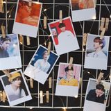  45-90 ảnh Polaroid in theo yêu cầu, ảnh gia đình bạn bè trang trí nhà cửa (CẮT SẴN) 