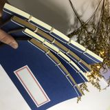  Sổ tay Tập viết chữ hán phong cách cổ trang, sổ tay kẻ dọc Khổ a5 120 trang 