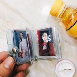  16 ảnh in theo yêu cầu, tặng kèm sổ mini trong suốt làm móc khoá 