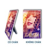  Frame mã Blackpink Lalisa CÓ CHÂN ĐỂ BÀN- SIZE 9x15CM hoặc 13x20cm 