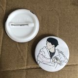  Huy hiệu BTS Line Art lmt 