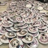  10 Huy hiệu in theo yêu cầu (4.4cm) 