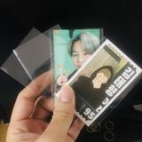  Xấp 110c Bọc bài Sleeves đựng thẻ bài, postcard, photocard idol, anime, yugioh nhiều size giá rẻ - Loại dày 