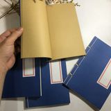  Sổ tay Tập viết chữ hán phong cách cổ trang, sổ tay kẻ dọc Khổ a5 120 trang 