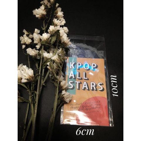  220 TÚI DÁN MIỆNG NHIỀU KÍCH THƯỚC, ĐỰNG CARD, POSTCARD, POSTER, DÂY STRAP, MÓC KHOÁ, HUY HIỆU- Size nhỏ ship rẻ 