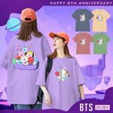  [Tặng 7card butter] Áo form rộng BTS BUTTER KAS KPOP ALL STARS mặc đi chơi, offline ARMY tuyệt vời luôn bà con ơi 