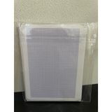  1 nhãn dán sticker pola trái tim/caro/tròn/tím để dán lên sách vở tài liệu 