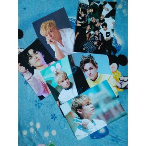  10 card hình cá nhân, idol- in theo yêu cầu tự cắt (1 mặt) 