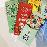  XẤP 5 PHONG BAO LÌ XÌ TẾT, CHỦ ĐỀ TẾT CỔ TRUYỀN, Mã A2022 