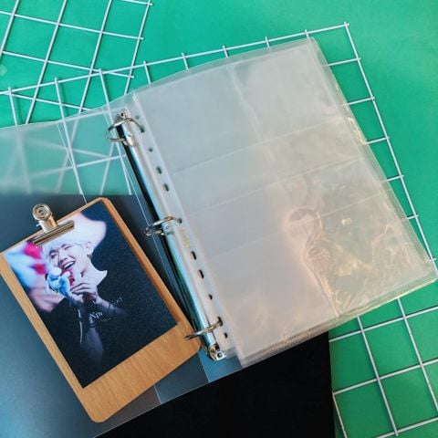  [12 loại sheet] Sổ đựng card Binder hỗn hợp thương hiệu MeeT/ MeeT XY (Nguyên cuốn) 